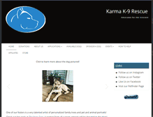 Tablet Screenshot of karmak9.org